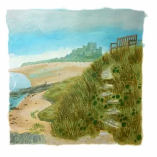 Exploring an idea for a painting